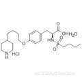 Clorhidrato de tirofiban monohidrato CAS 150915-40-5